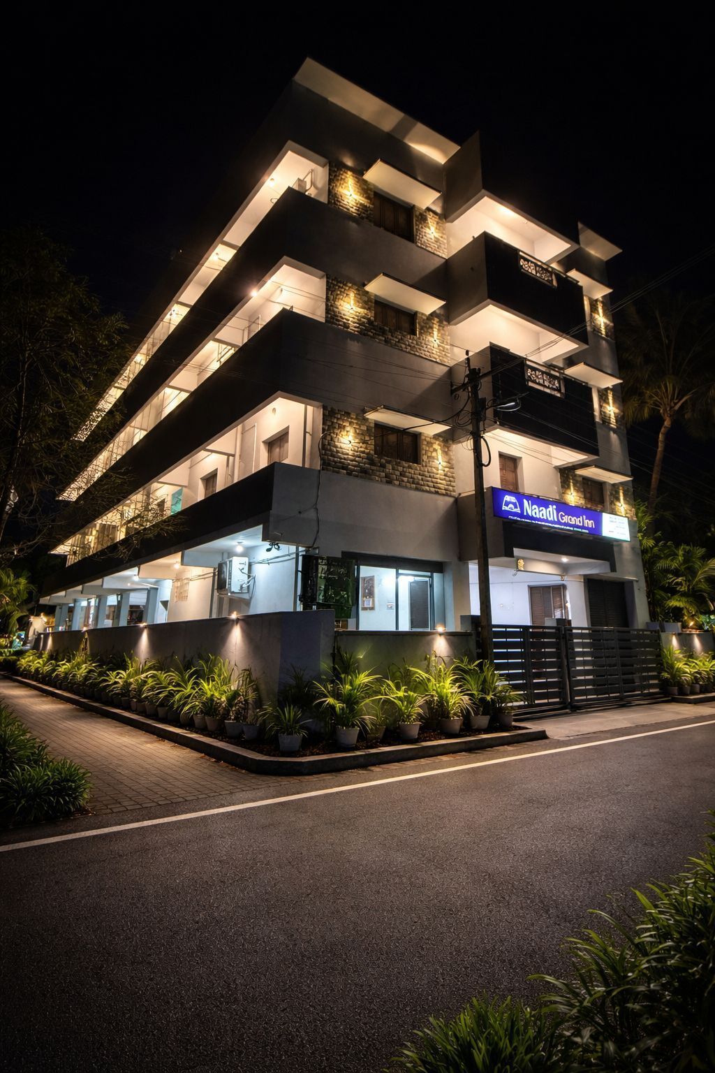 Fassade der Unterkunft