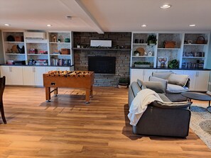 تلفزيون، مدفأة