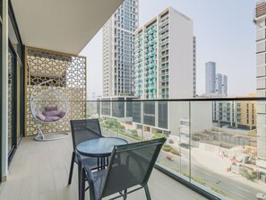 Apartament Deluxe, balcó, vistes a la ciutat | Balcó