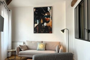 TV - Charming air-conditioned duplex apartment in the heart of Paris (Avignon)