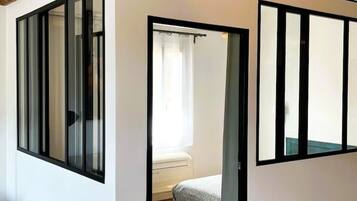 2 habitaciones y ropa de cama