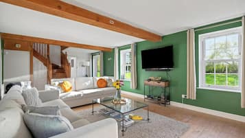 Smart TV, fireplace, offices