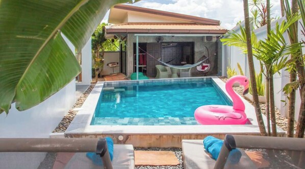 Pool - 150 m from a paradise beach 3 bedrooms pool (Tambon Nong Thale)