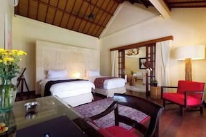 6 habitaciones y ropa de cama