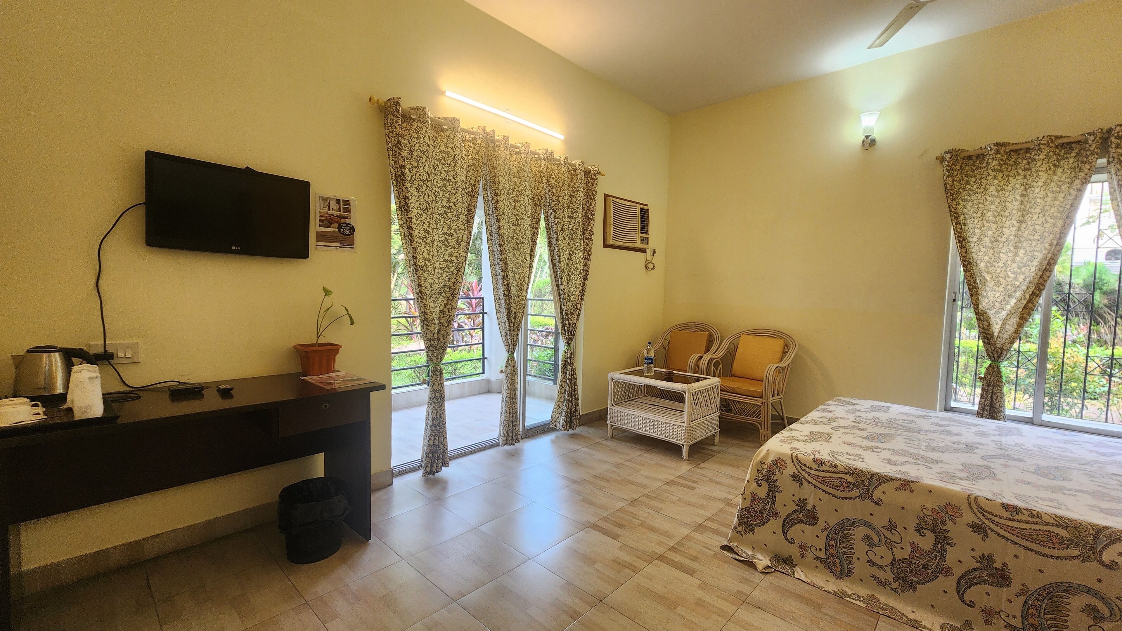 Superior-Doppelzimmer, Gartenblick