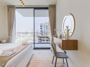 ดีลักซ์อพาร์ทเมนท์, ระเบียง, วิวเมือง | วิวจากห้องพัก