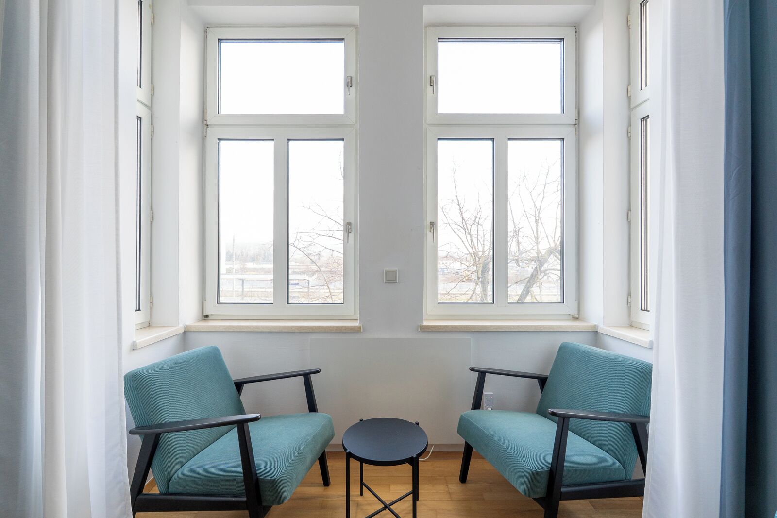 Apartment, City View | Living area