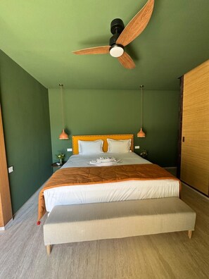 5 chambres, fer et planche à repasser, accès à Internet, literie fournie