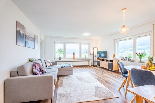 Apartment 'Kinzigtalblick' with Mountain View, Private Terrace and Wi-Fi
