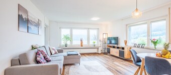 Apartment 'Kinzigtalblick' with Mountain View, Private Terrace and Wi-Fi