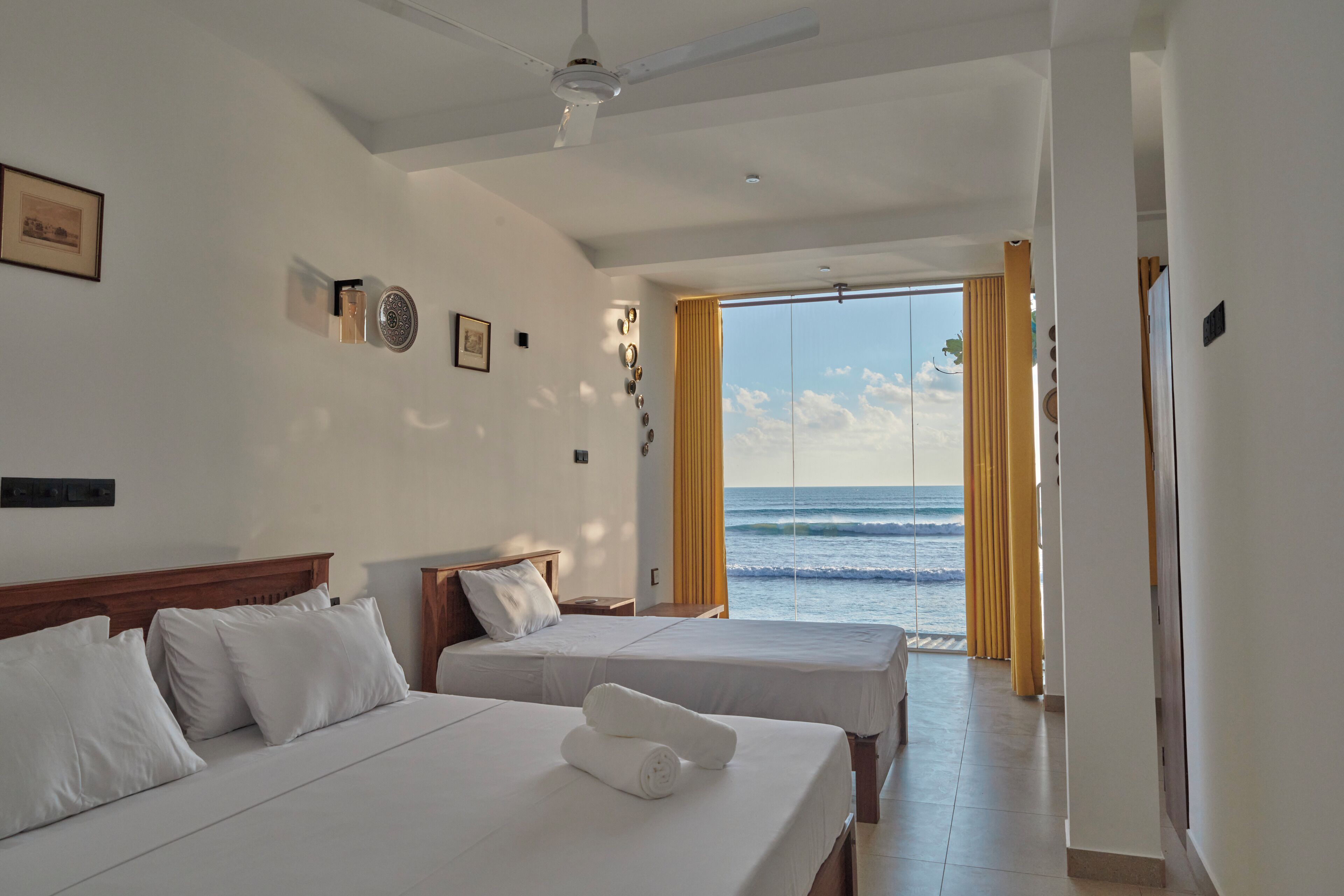 Tremannsrom – standard, balkong, sjøutsikt | Strykejern/-brett og wi-fi (inkludert)