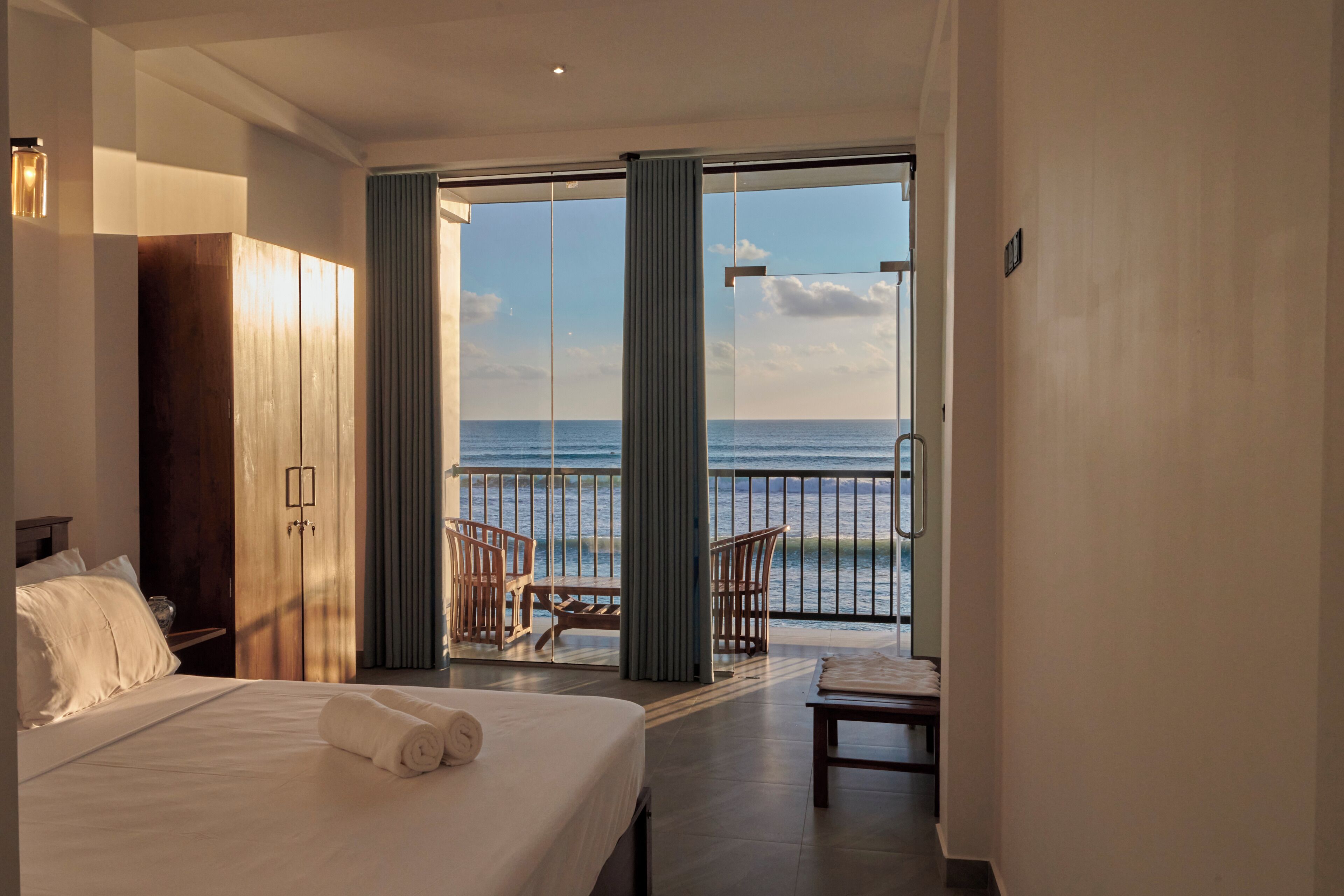 Deluxe-Doppelzimmer, Balkon, Meerblick