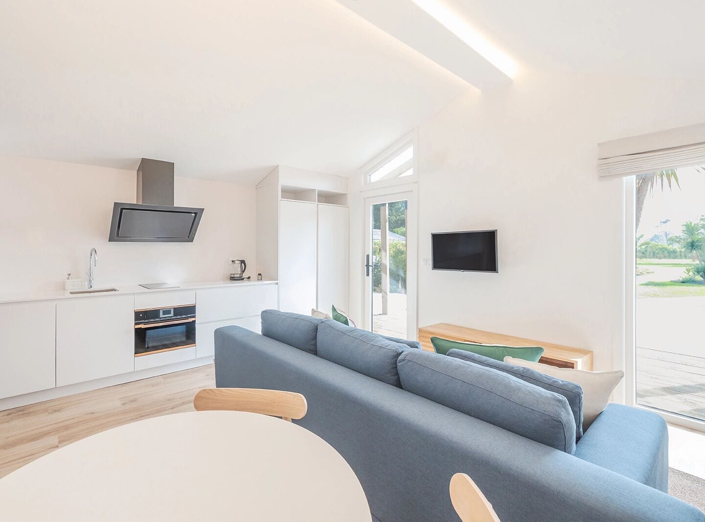 Superior-bungalow, parveke | Oleskelualue