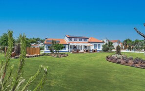 Majoituspaikan julkisivu