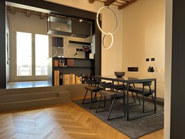 Attico Superior, vista città | Cucina privata