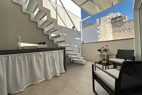 Apartamento Deluxe, 2 habitaciones | Terraza o patio