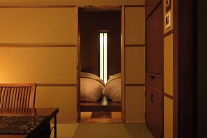 客房, 非吸煙房 (with Open-Air Bath Asebi 206) | 低過敏寢具、羽絨被、客房內保險箱、獨特裝潢