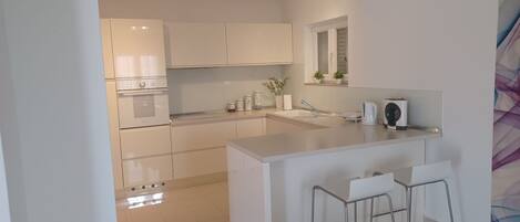 公寓 (Three Bedroom Apartment With Terrace ) | 私人廚房 | 電冰箱