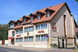 Fassade der Unterkunft