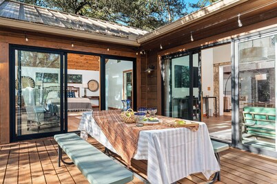 Serene Creekfront Stay | Pool | Hot Tub | FirePit