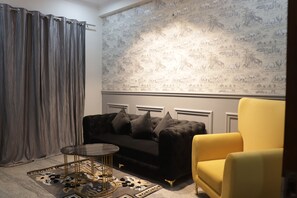 Apartamento luxo | Área de estar