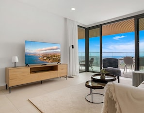 Living area - Hermanos | Sea views - pool - terrace (La Cala de Mijas)