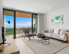 Living area - Hermanos | Sea views - pool - terrace (La Cala de Mijas)