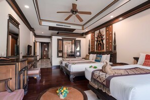 Suite Twin Room Balcony with Pool View | Gratis wifi