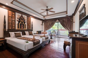 Suite Twin Room Balcony with Pool View | Wifi gratis