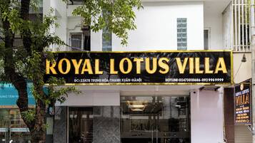 Fassade der Unterkunft