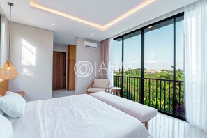 Vila superluxo, 4 quartos, piscina particular | Roupas de cama premium, escrivaninha, espaço de trabalho para notebook