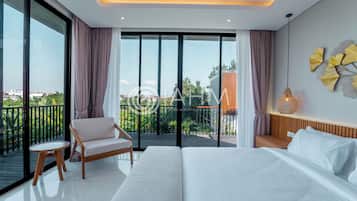 Villa Luxe, 4 chambres, piscine privée | Literie de qualité supérieure, bureau