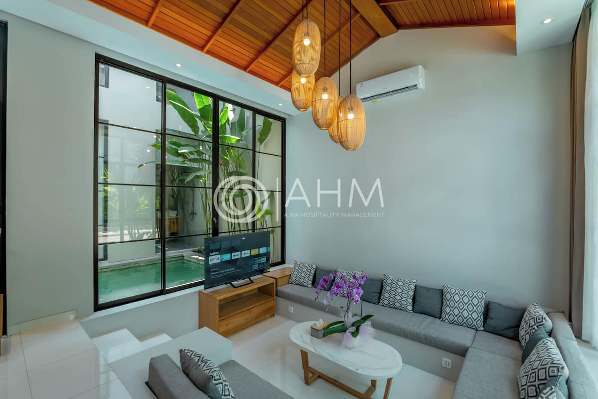 Luxury Villa, 2 Bedrooms, Private Pool | Living area