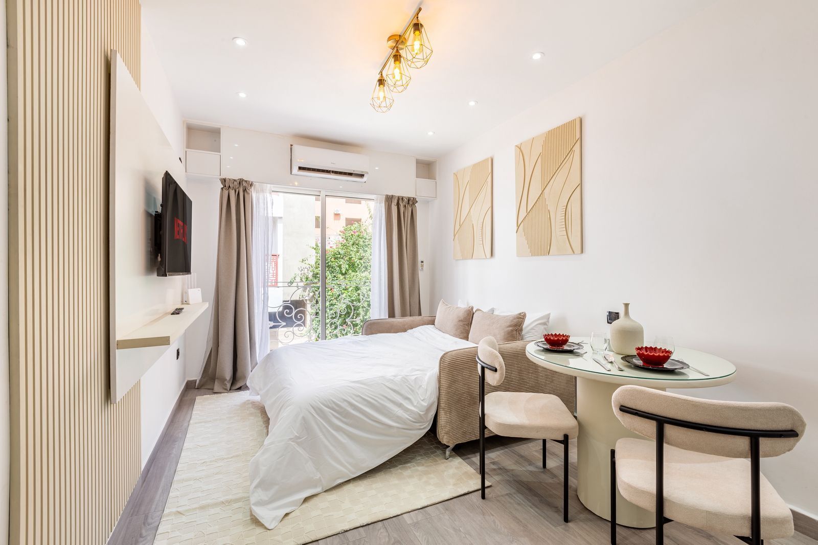 1 bedroom, iron/ironing board, free WiFi, bed sheets