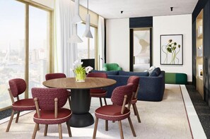 In-room safe, desk, iron/ironing board, free WiFi - Eurostars Rijnhaven (Rotterdam)