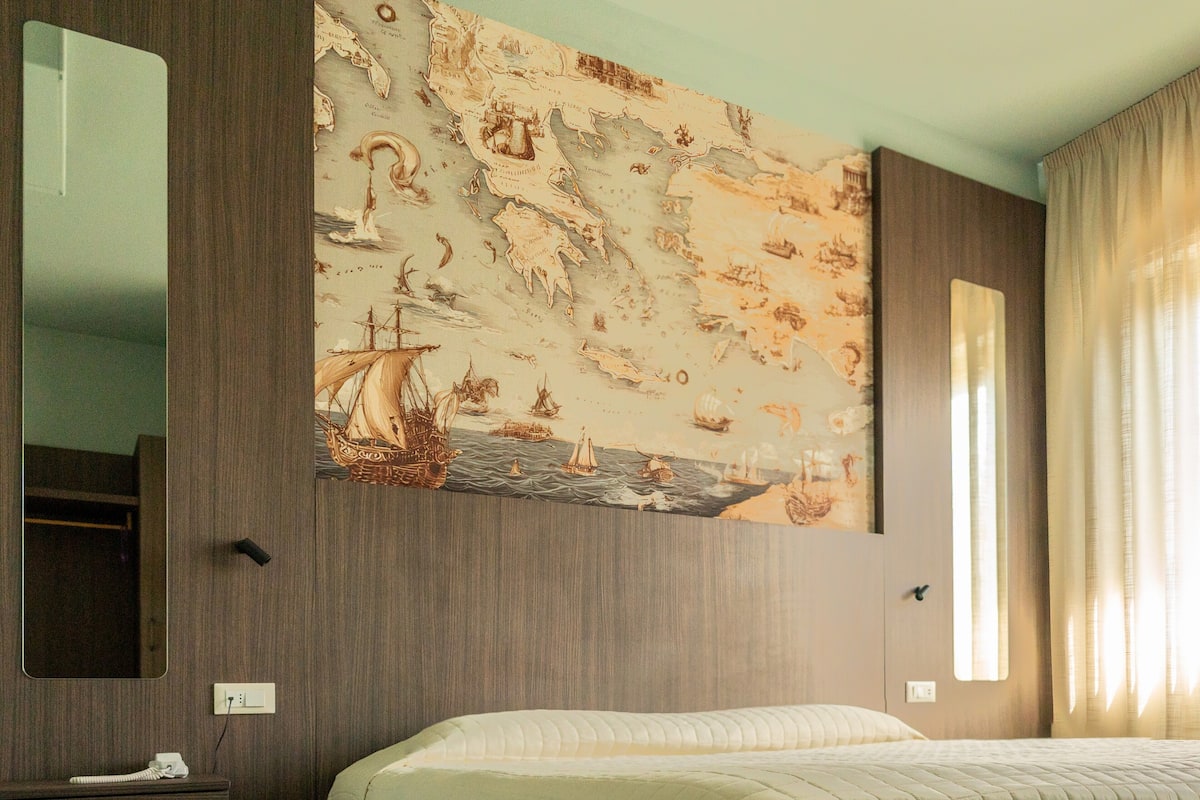 Chambre Supérieure Double ou avec lits jumeaux, vue parc