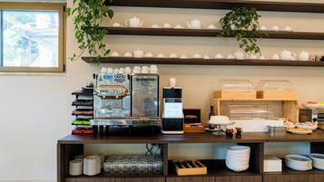 Gratis morgenmadsbuffet hver dag