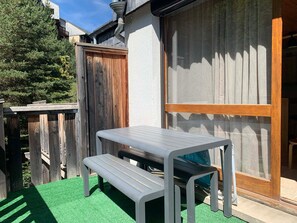 Restauration en plein air