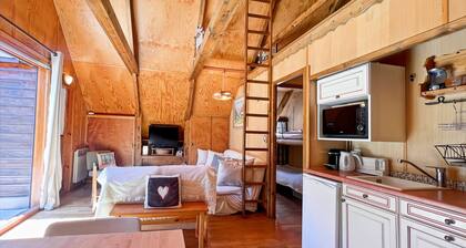 Chalet familial chaleureux - Proche télésiÚge - 6 pers - Animaux admis