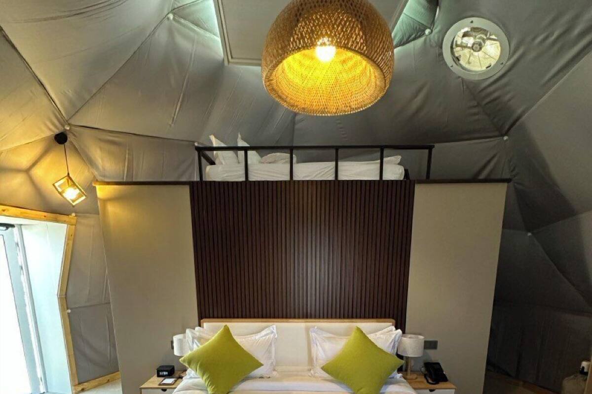 Deluxe Cabin, Terrace, City View