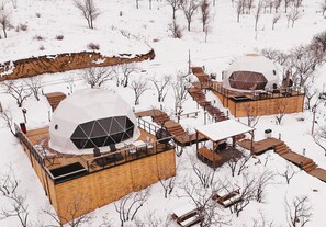 Aerial view - EcoHouse Glamping by ART HOTEL (Bishkek)