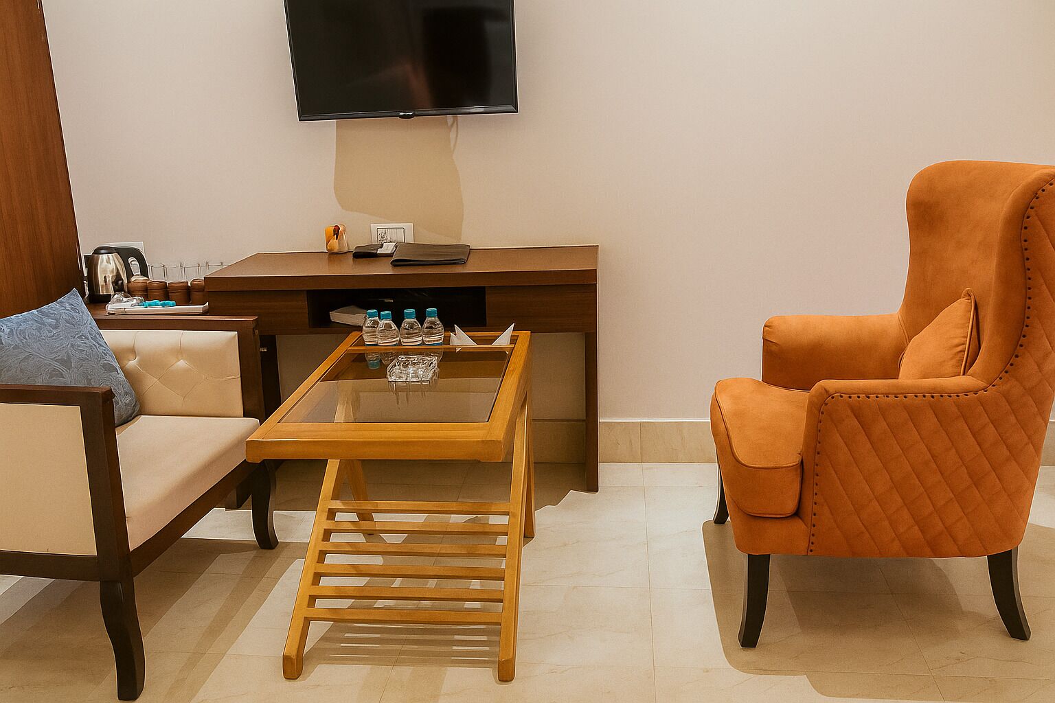 部屋からの景観