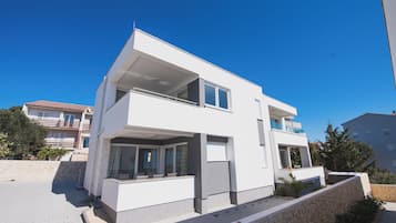 Fassade der Unterkunft