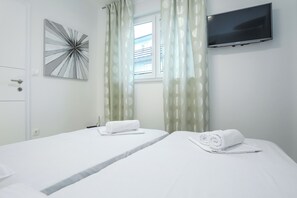 Wifi gratis y ropa de cama