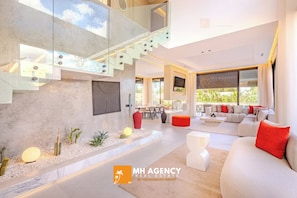 Living area - Villa Akenza (Marrakech)