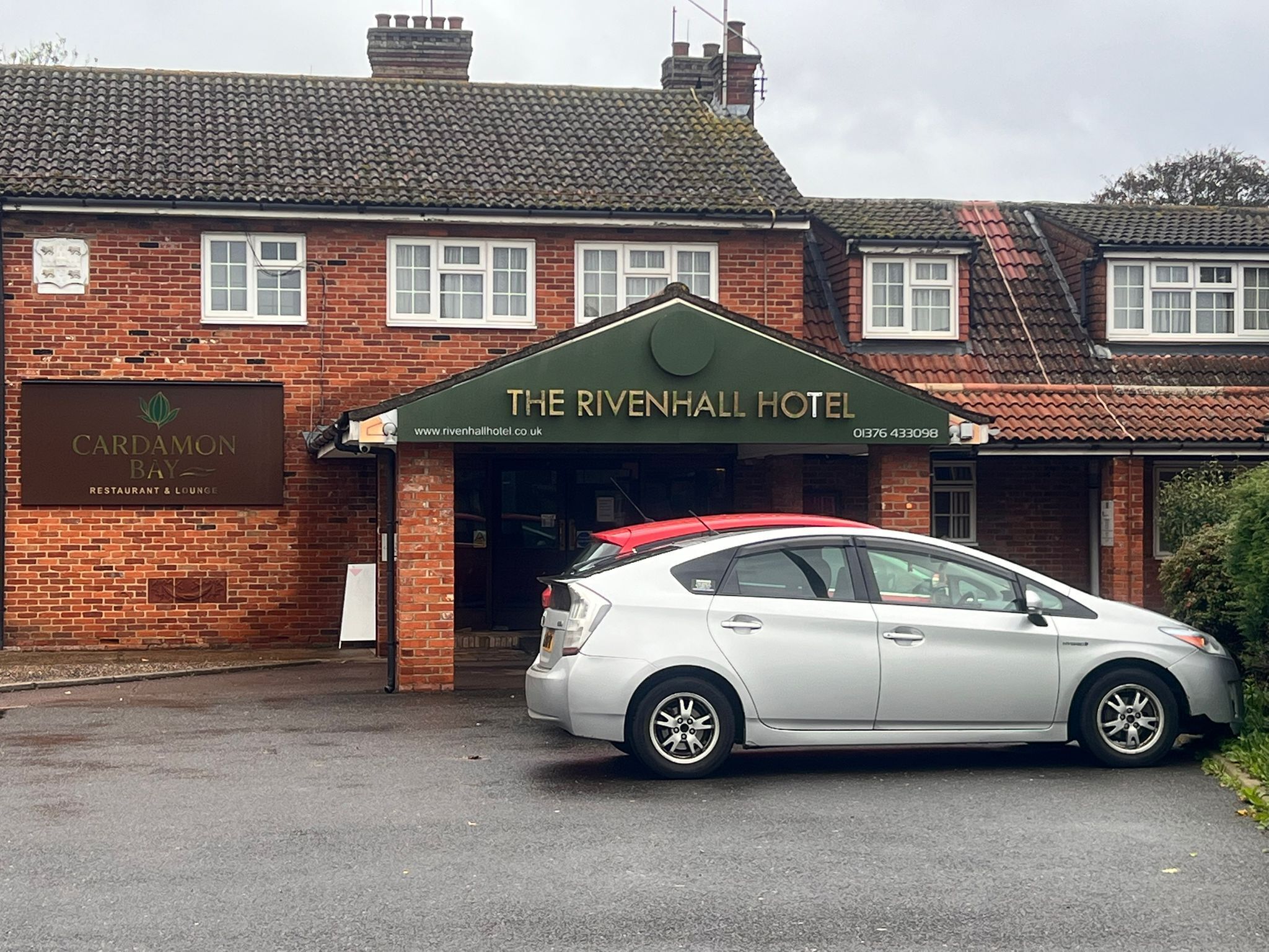 Fassade der Unterkunft