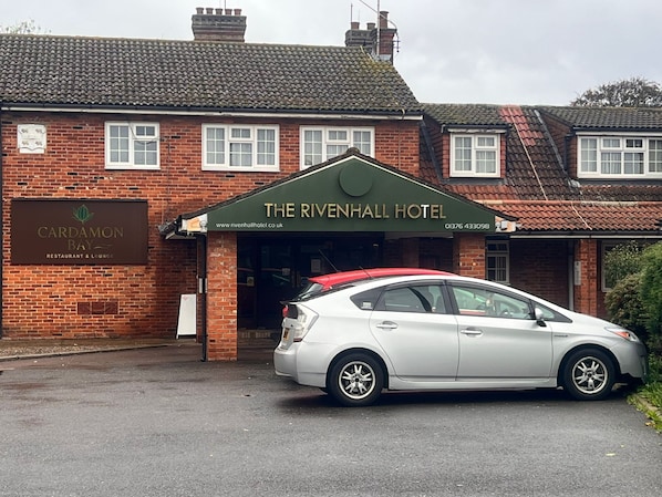 Voorkant van accommodatie