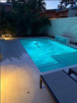 Piscine chauffée