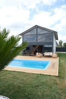 Vila Superior, 2 kamar tidur, patio, pemandangan teluk | Area keluarga