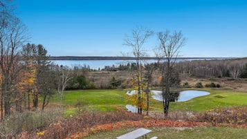 Uitzicht vanuit accommodatie